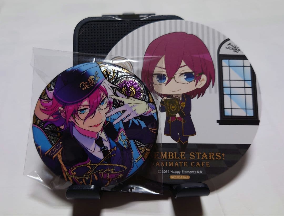 あんスタ 七種茨 時光缶バッジ 中国缶バッジ アニカフェコースター