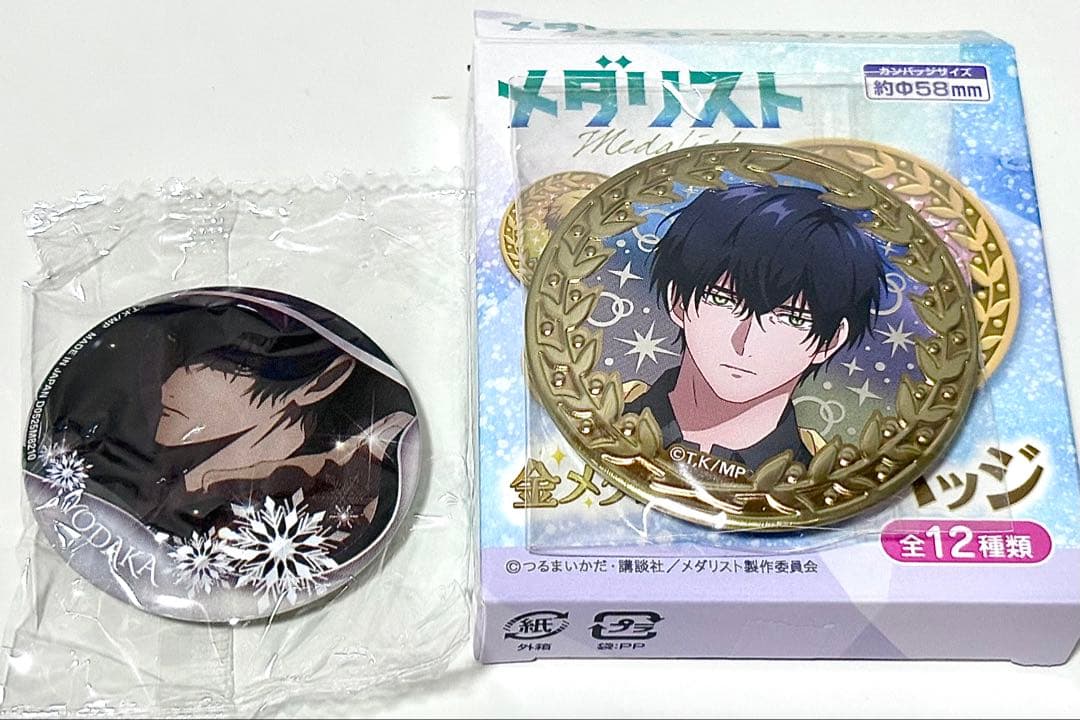 メダリスト 夜鷹純 缶バッジ - メルカリ