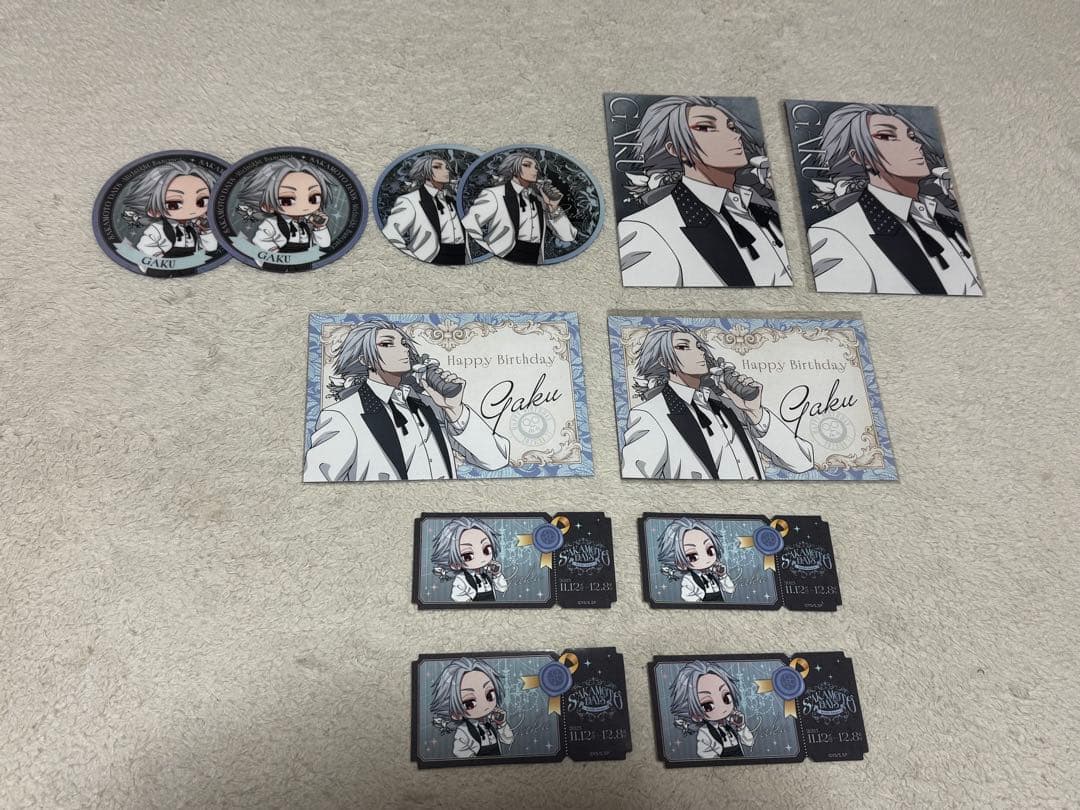 SAKAMOTO DAYS サカモトデイズ　楽　ポストカード　コースター