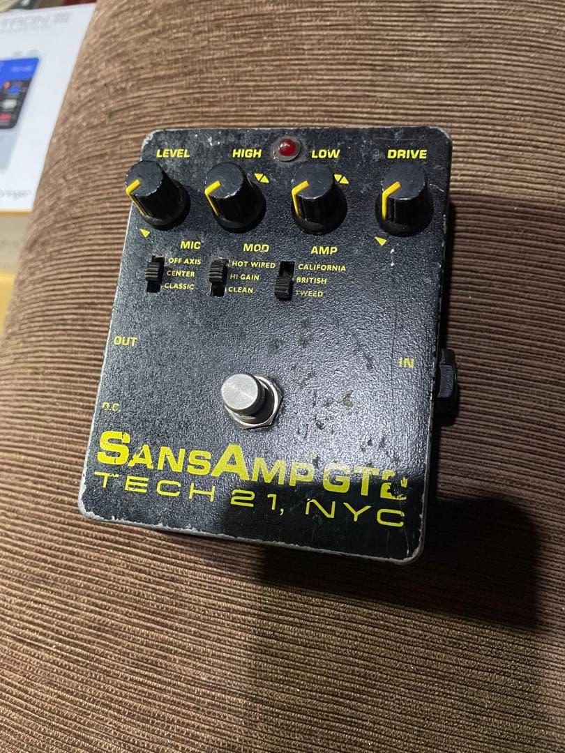 Tech 21 SansAmp GT2 エフェクター プリアンプ - メルカリ