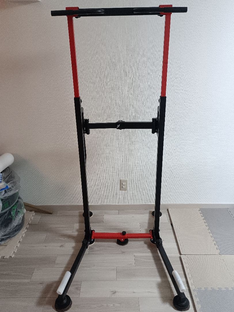 中古　BARWING　折りたたみ懸垂マシン　8段階調節　高さ220㌢