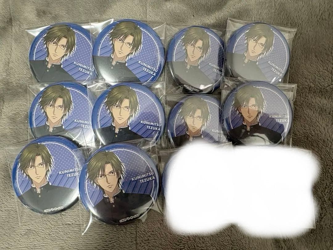 新テニスの王子様 手塚国光 缶バッジ テニプリ ラウンドワン 12点