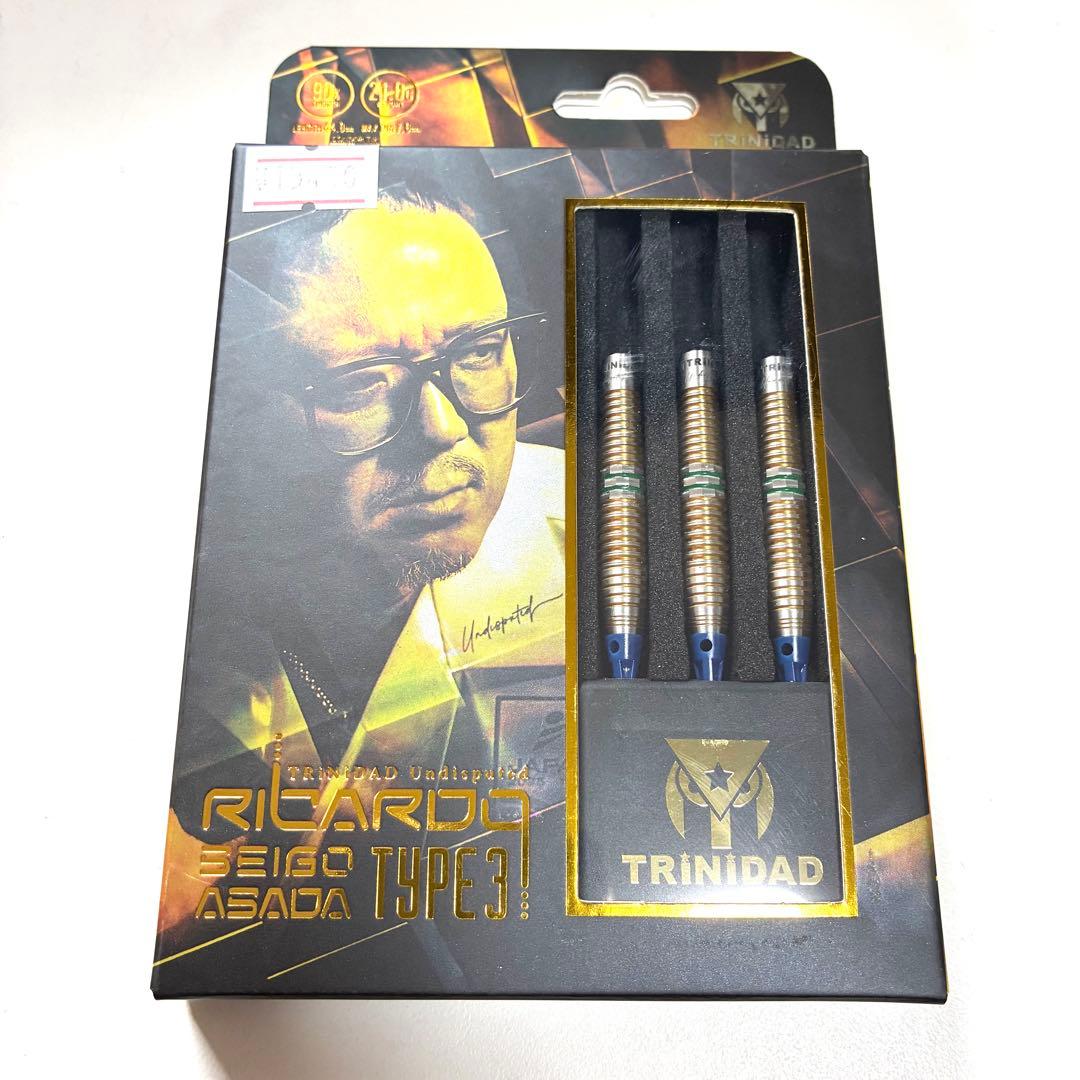 新品 リカルド3 浅田斉吾 TRiNiDAD トリニダード ダーツ 2BA