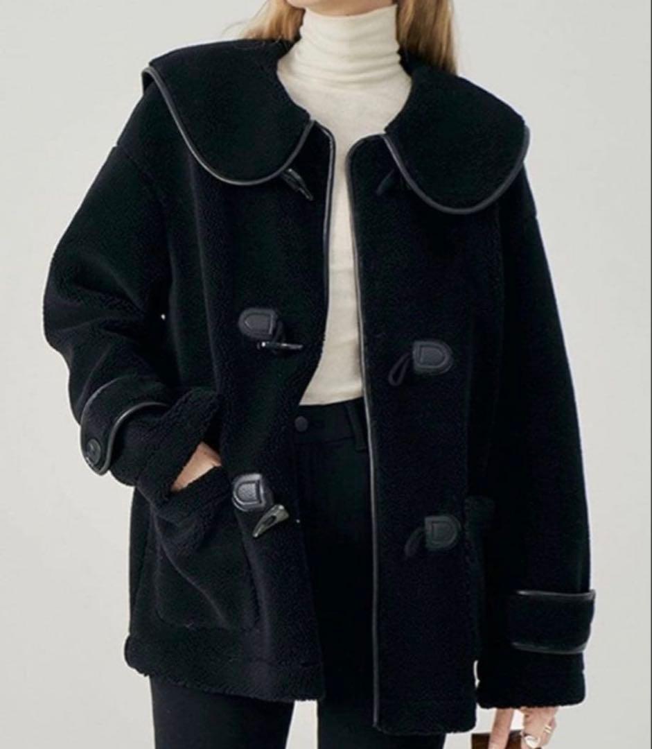 fano studios ダッフルコート　ムートンコート