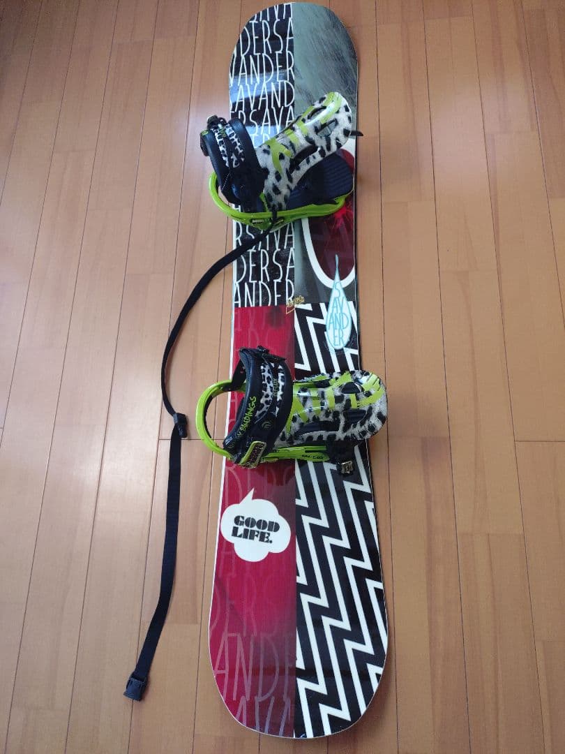 SAVNDER 136センチ　FLUXビンディングＸＳ