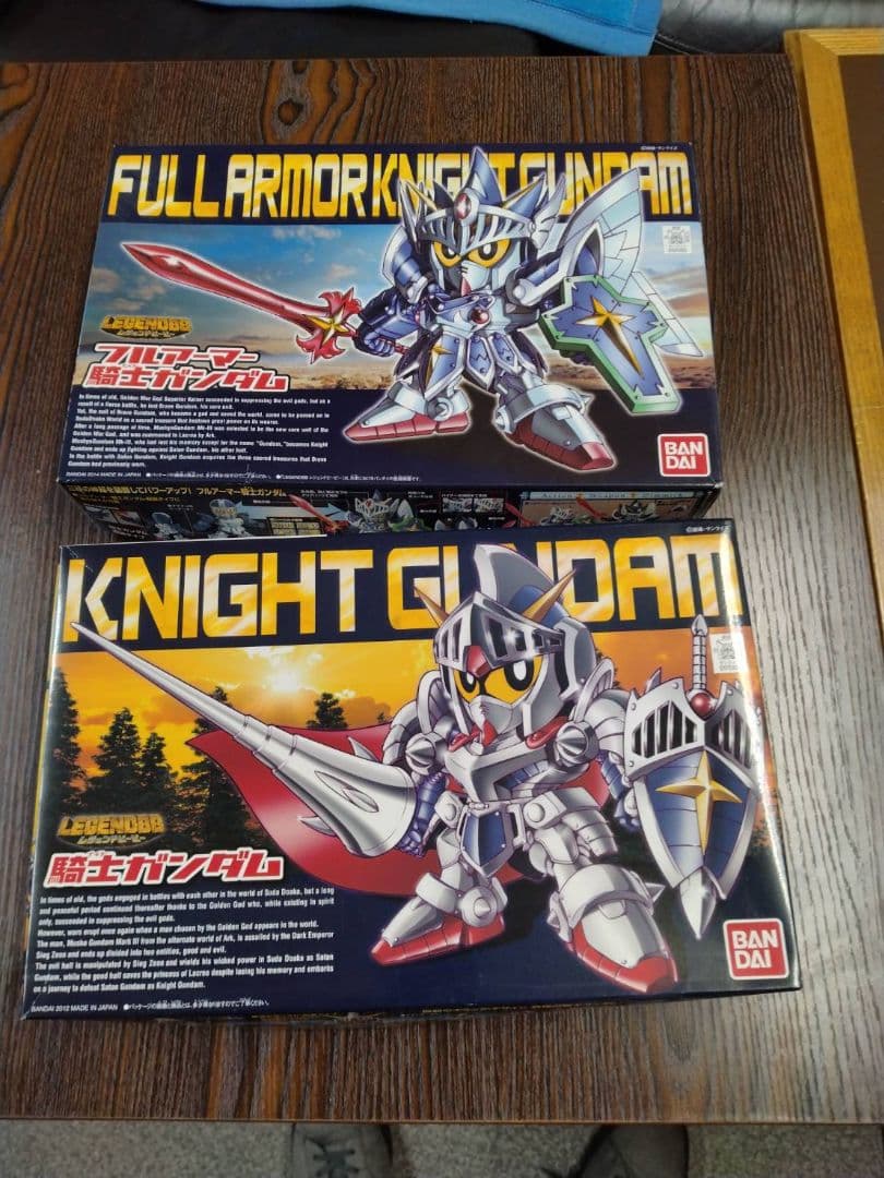 ナイトガンダム　プラモ　復刻