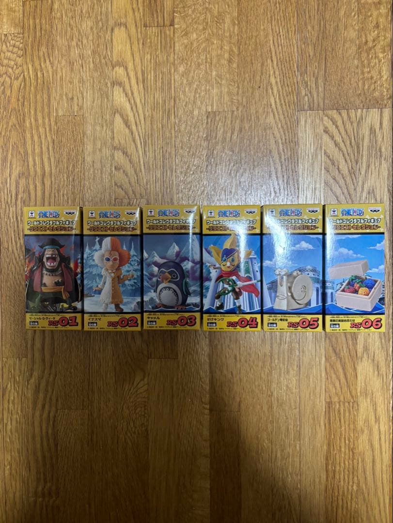 新品　未開封　ワールドコレクタブル リクエストセレクション　全6種　ワンピース