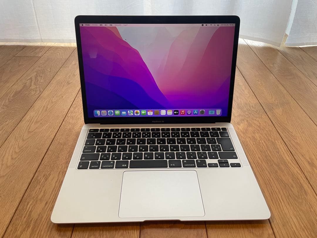 Apple MacBook Air (M1, 2020) シルバー 512gb