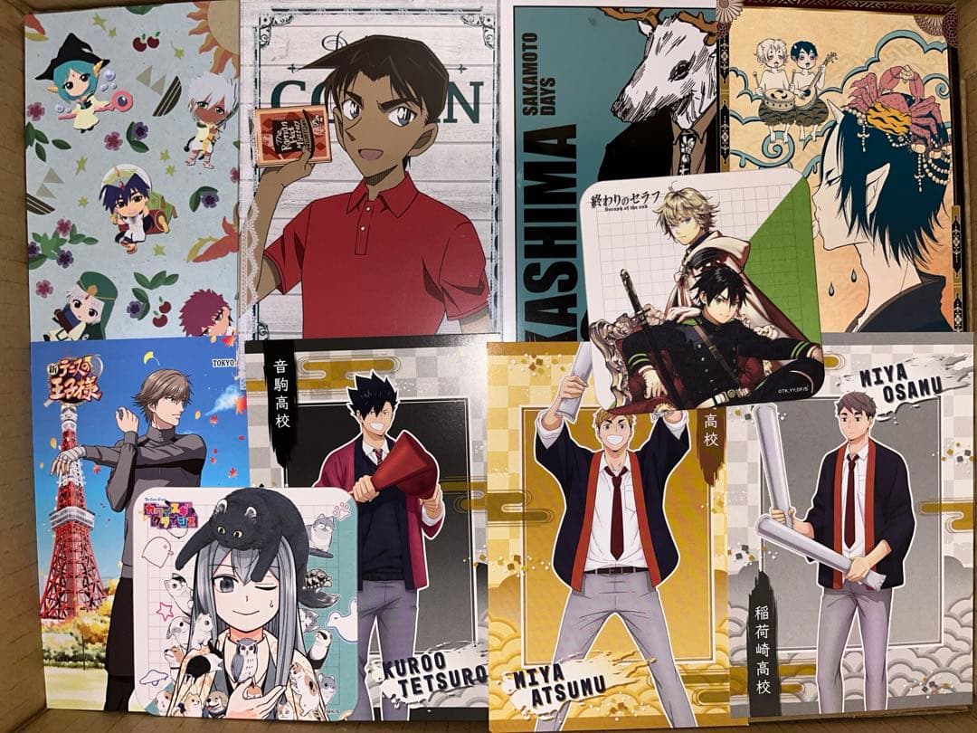 アニメグッズ キャラクター 特典 紙雑貨 紙類 1500点以上 大量 まとめ