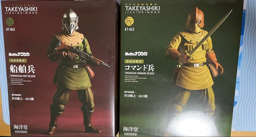 風の谷のナウシカ ジブリ　トルメキア　コマンド兵　船舶兵 フィギュア　セット