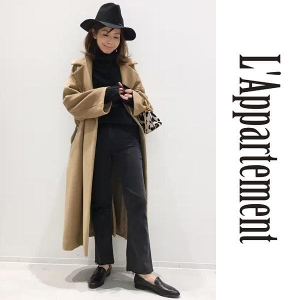 ジャケット・アウター L'Appartement Lisiere Wool Elegant Coat L'Appartement DEUXIEME CLASSE - LISIERE CHECK W COAT の通販 by す