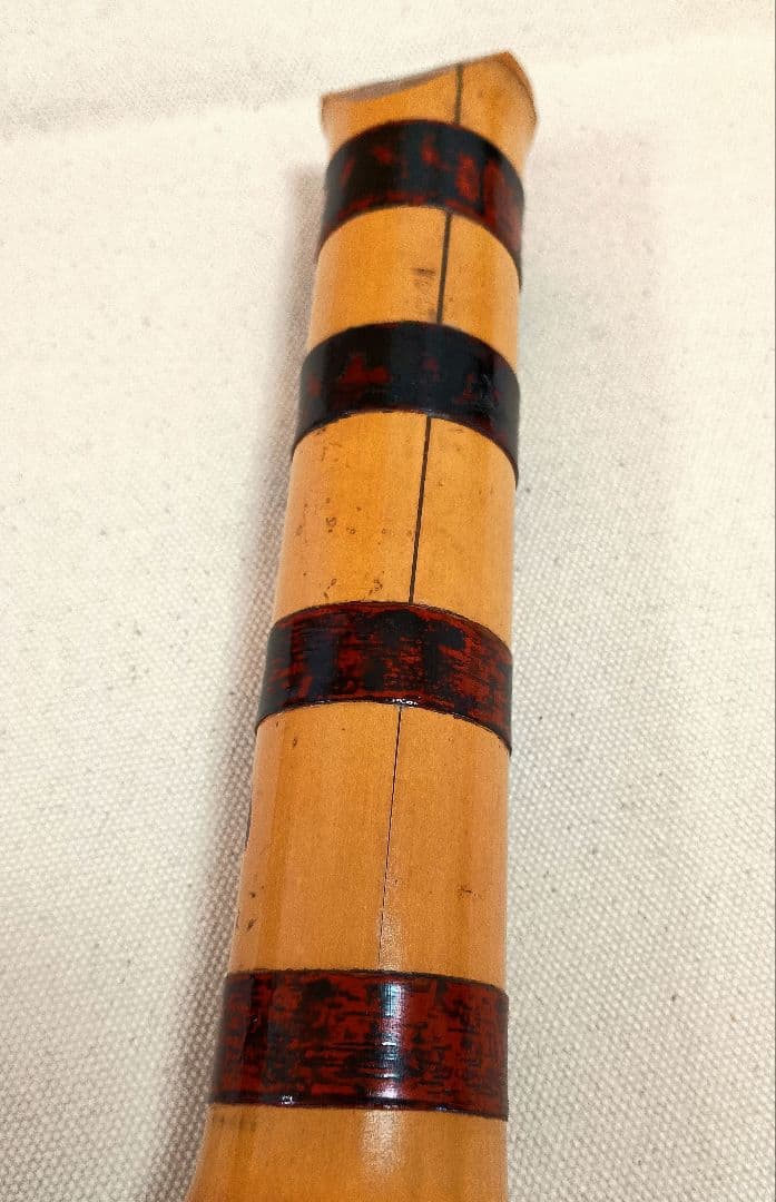 飯田雪洲作の最高級三印管！名製管師の一尺七寸管尺八☆ - メルカリ