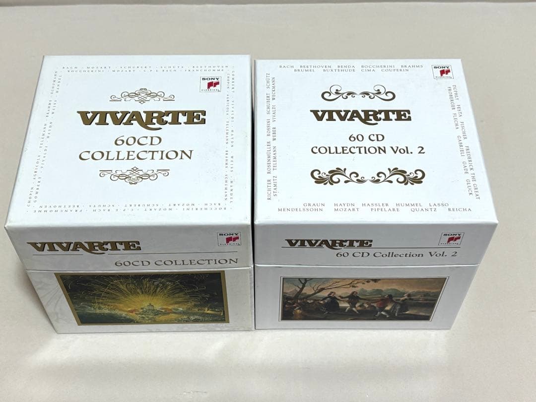 VIVARTE COLLECTION Vol. 1 & 2 60CD×2