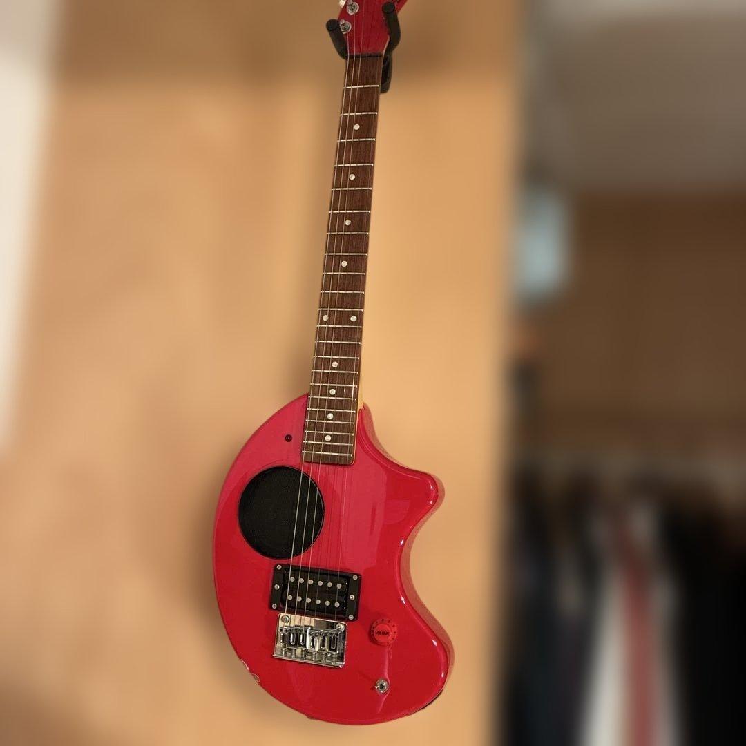 Fernandes zo-3赤 FERNANDES◇ZO-3 芸達者/エレキギター/アンプ内蔵/ソフトケース付属