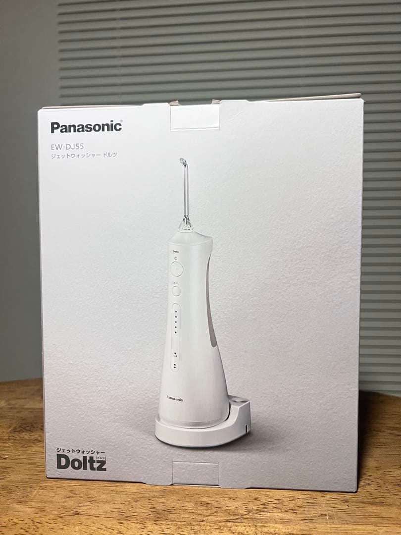 新品未開封】Panasonicジェットウォッシャードルツ EW-DJ55-W - メルカリ