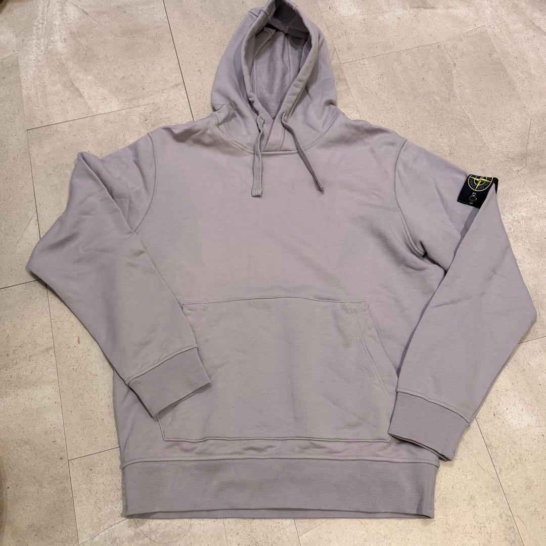 ストーンアイランド パーカー L 未使用　ダスティーグレー