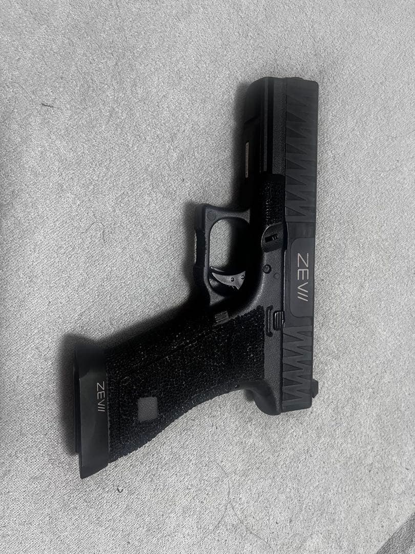 CO2ガスガン ZEWI GLOCK Airsoft Junkiez Custom PTS ZEV Glock 17 - AirsoftJunkiez.com