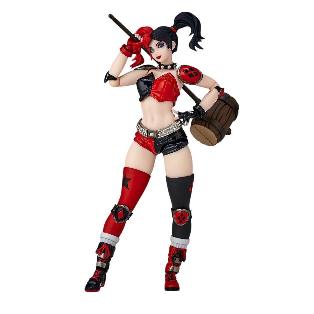 特典付】リボルテック アメイジング・ヤマグチ ハーレイ・クイン 赤×黒