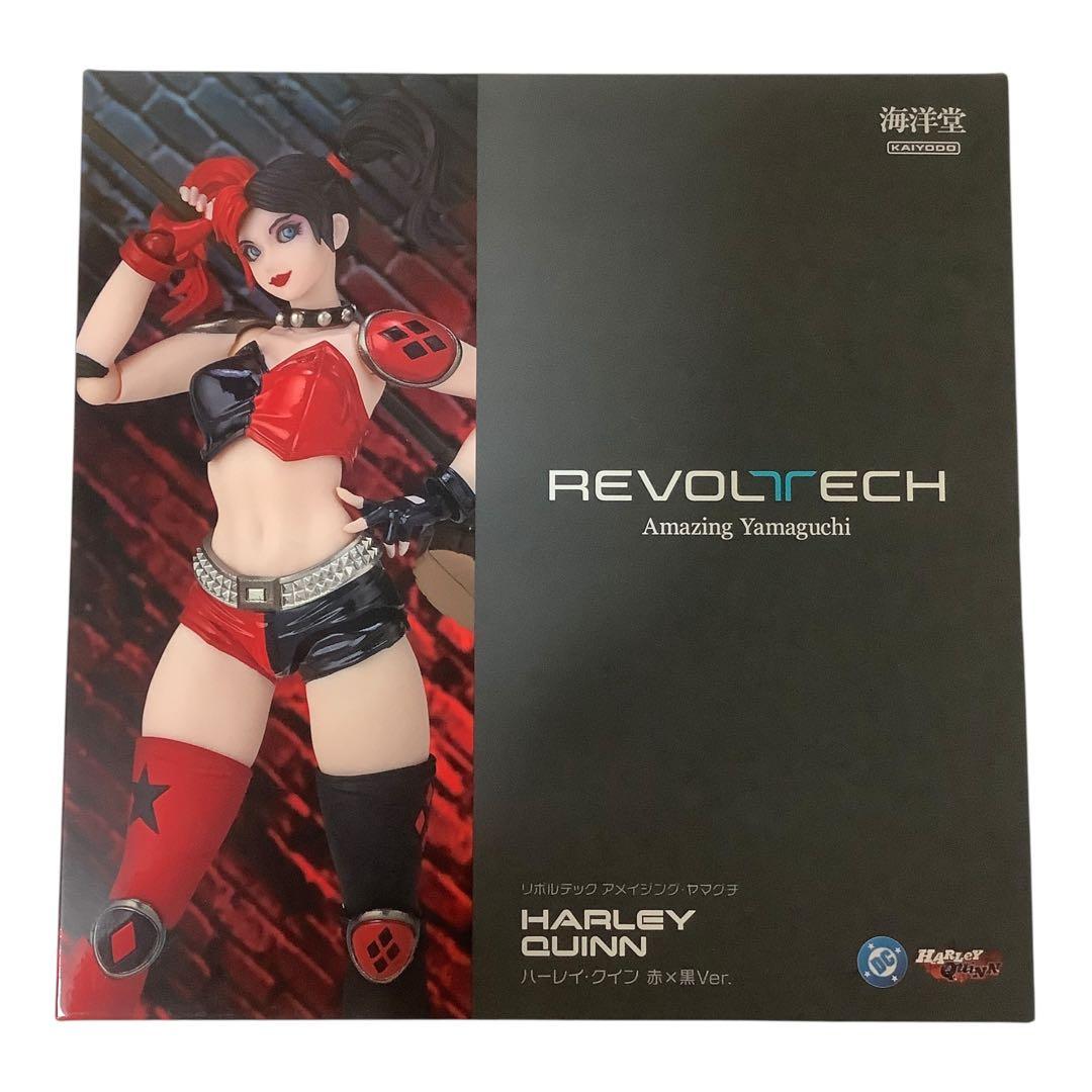 特典付】リボルテック アメイジング・ヤマグチ ハーレイ・クイン 赤×黒
