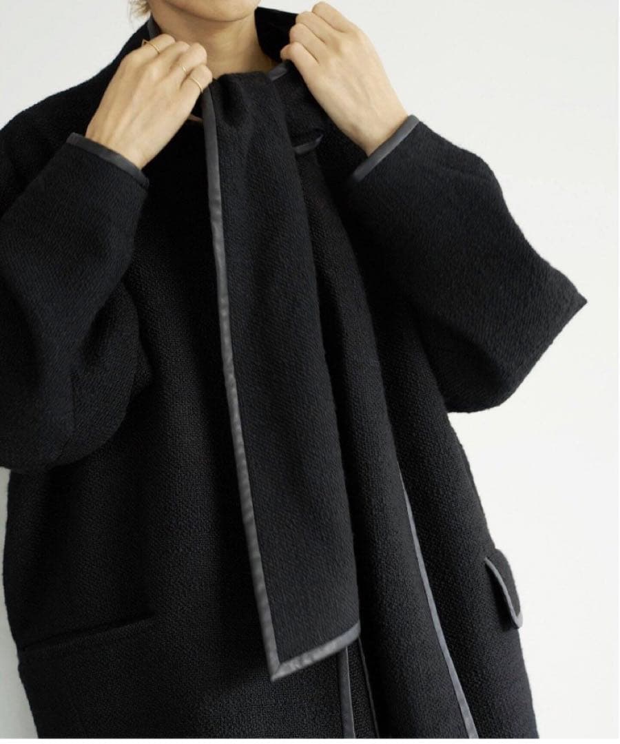 新品IENA [n]ツイードリボンコート - メルカリ