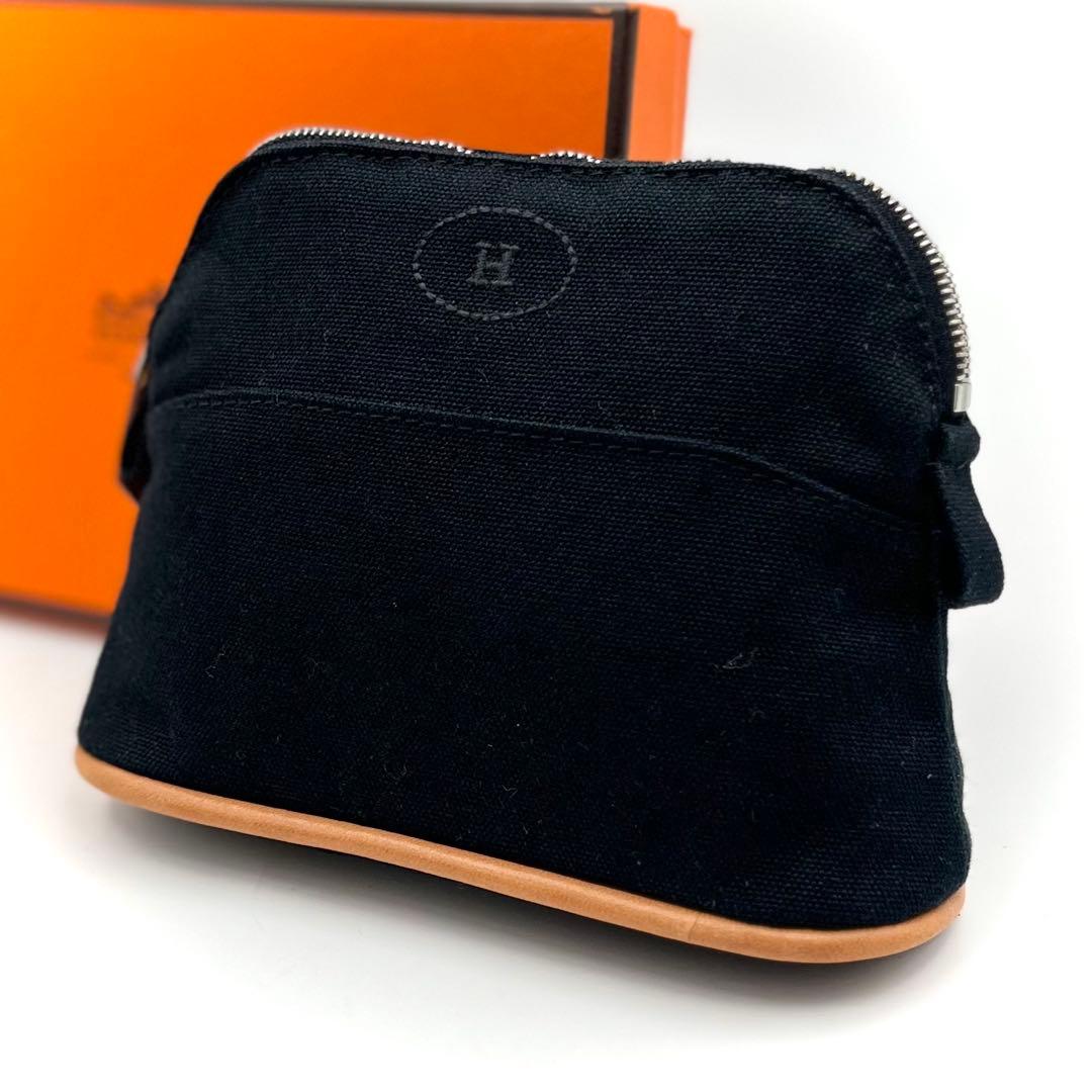 HERMES エルメス ボリード ポーチ ミニミニ ブラック