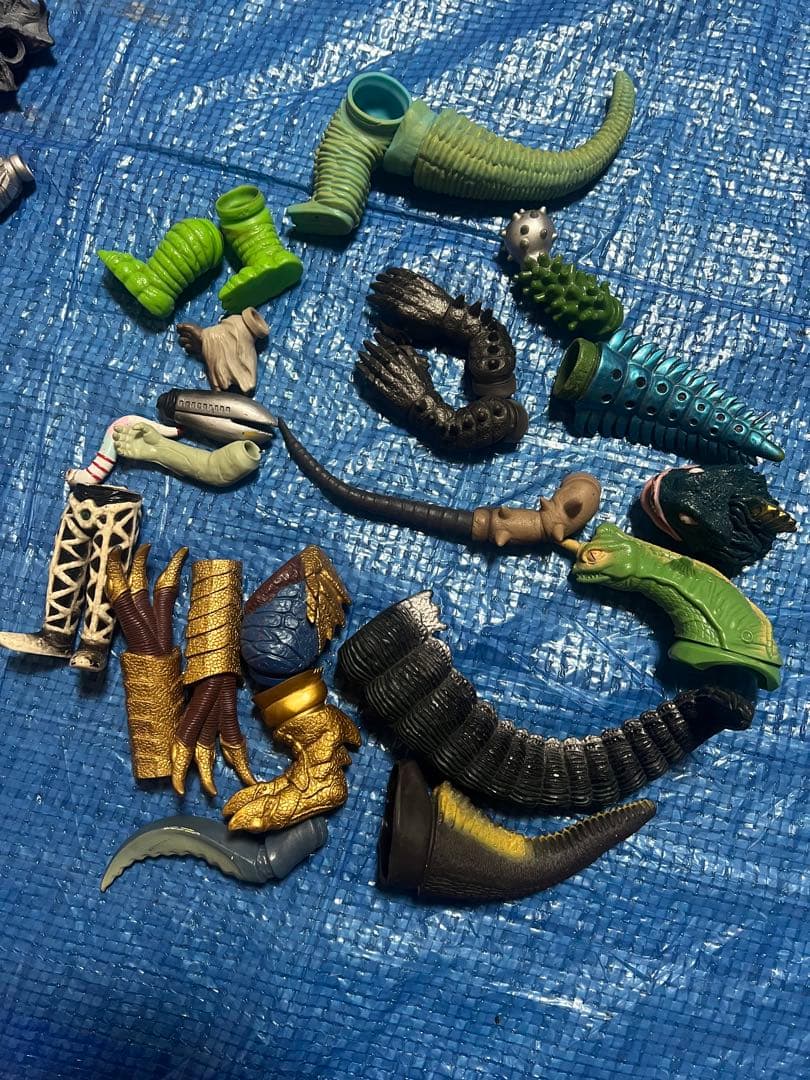 ウルトラマン ゴジラ ソフビ ミニソフビ 大量 ジャンク品 まとめ売り