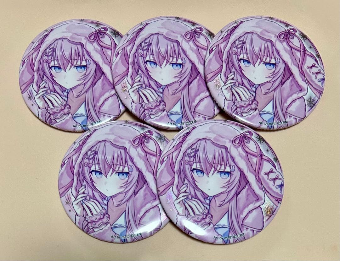 巡音ルカ 39culture 缶バッジ 雪ミク pop ルームウェア ホログラム