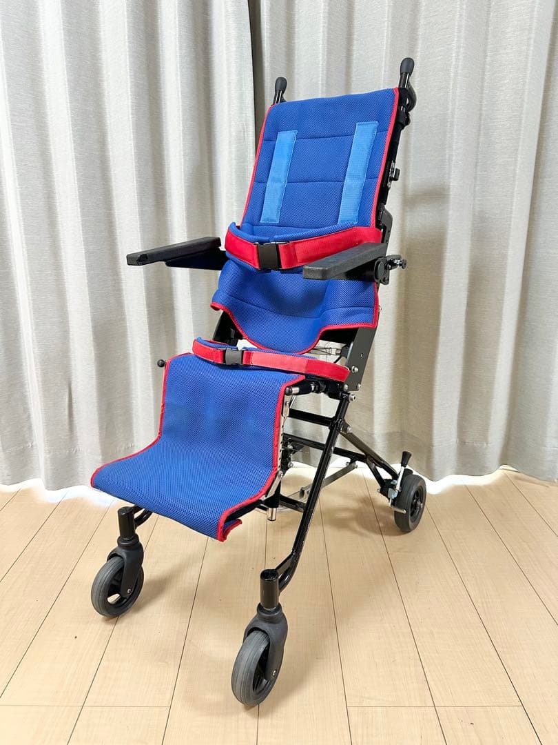 折りたたみ式 介助用 車椅子 子供用 リクライニング