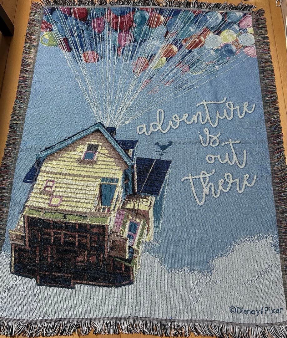 カールじいさんの空飛ぶ家　USA限定　ラグマット　レア　ピクサー 激レア！USA限定品 カールじいさんの空飛ぶ家 ラグマット ディズニー