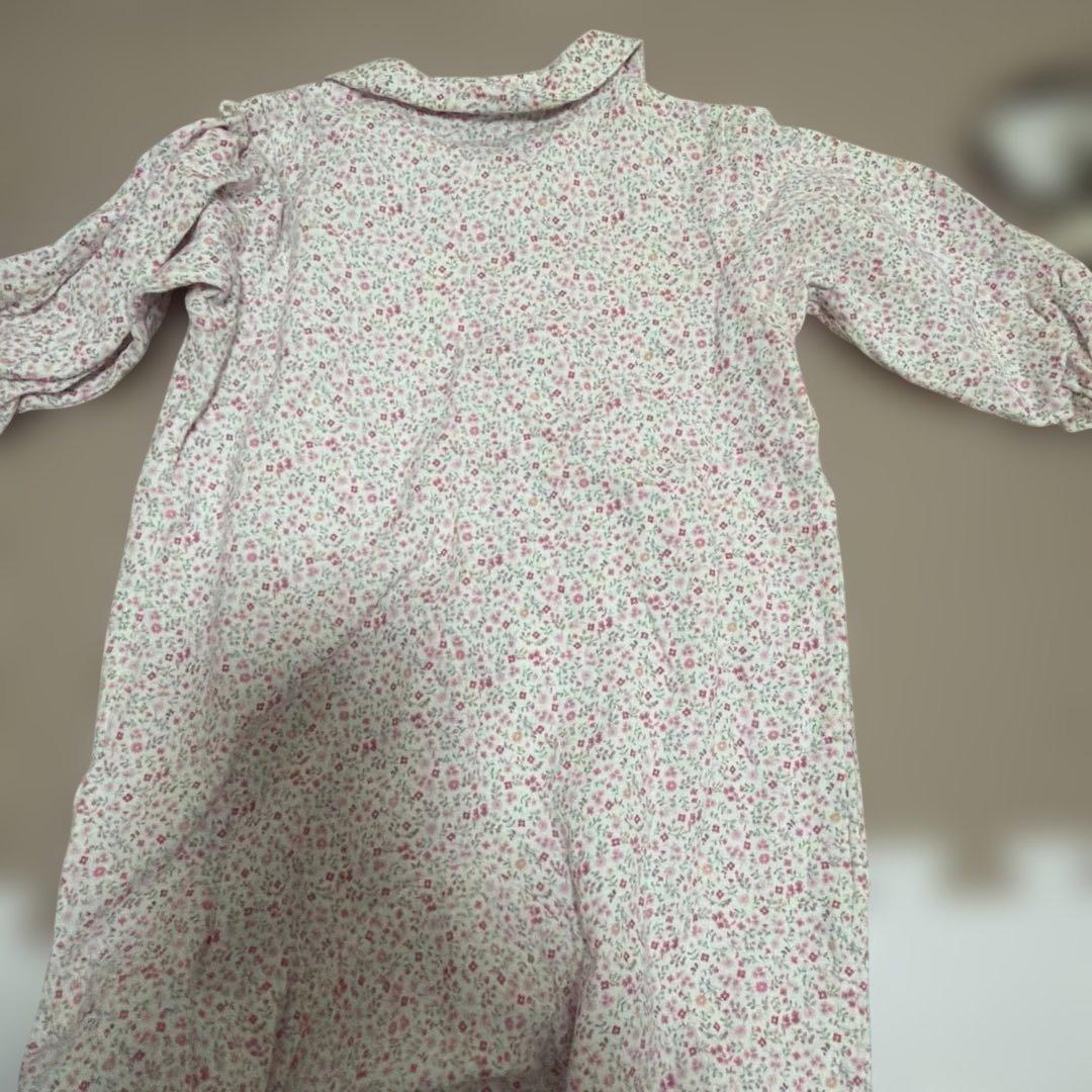 familiar 花柄ロンパース 70 - メルカリ