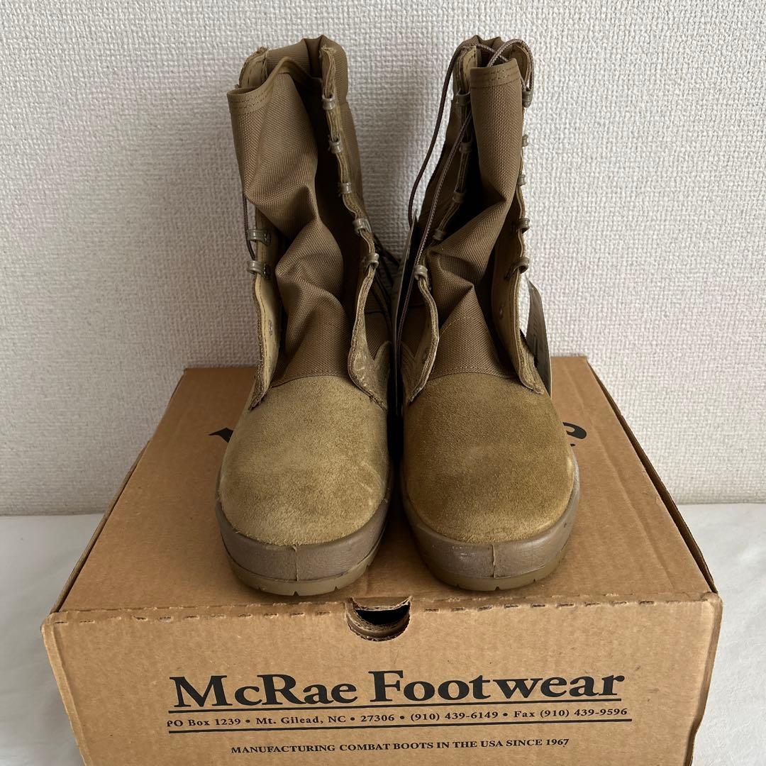 【実物】【未使用新品】USミリタリー　アーミーコンバットブーツ　7W
