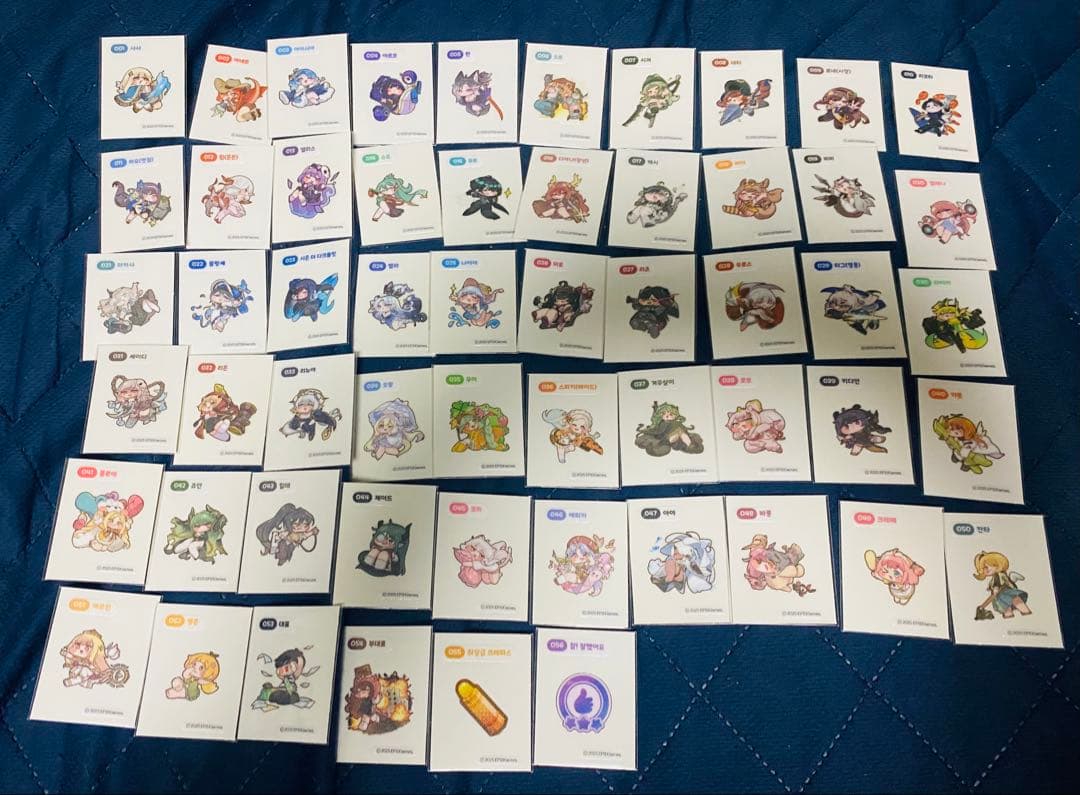 オ*ブ様 トリッカル　Emart24コラボ　シール　全種類(56種類) フレークシール】箔押し 「Nyapanese Art NEKO」 全4種類 - BGM ONLINE