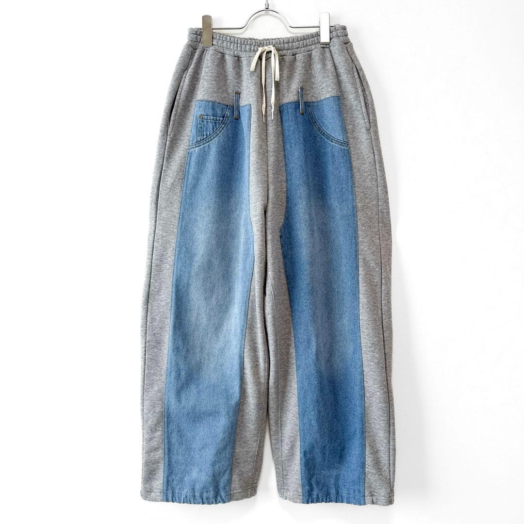 ニコアンド MODE NORM CORE デニムパッチワークパンツ ワイド 楽天市場】[MODE NORM CORE] デニムパッチワークパンツ niko and