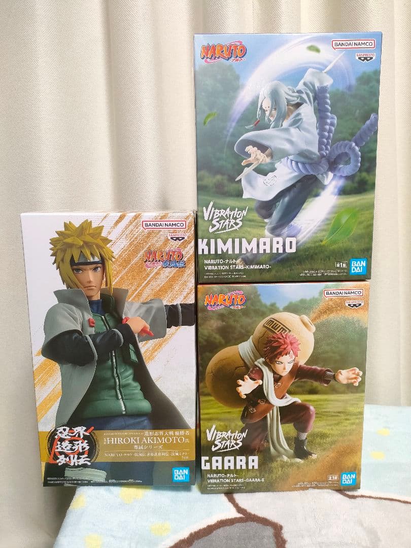 NARUTO ナルト VIBRATION STARS 君麻呂 我愛羅 波風ミナト - メルカリ