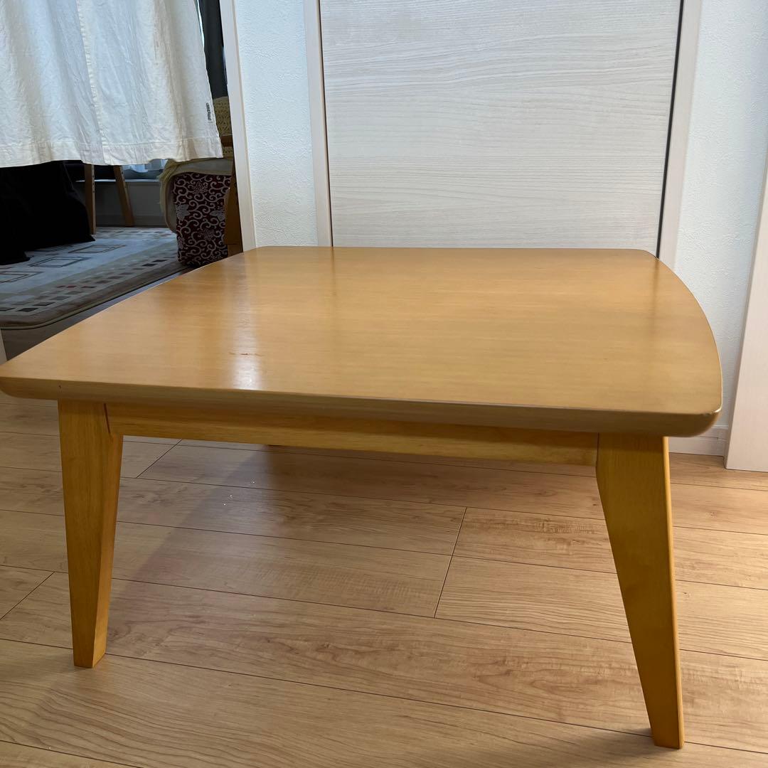 北欧スクエアこたつ　こたつテーブル
