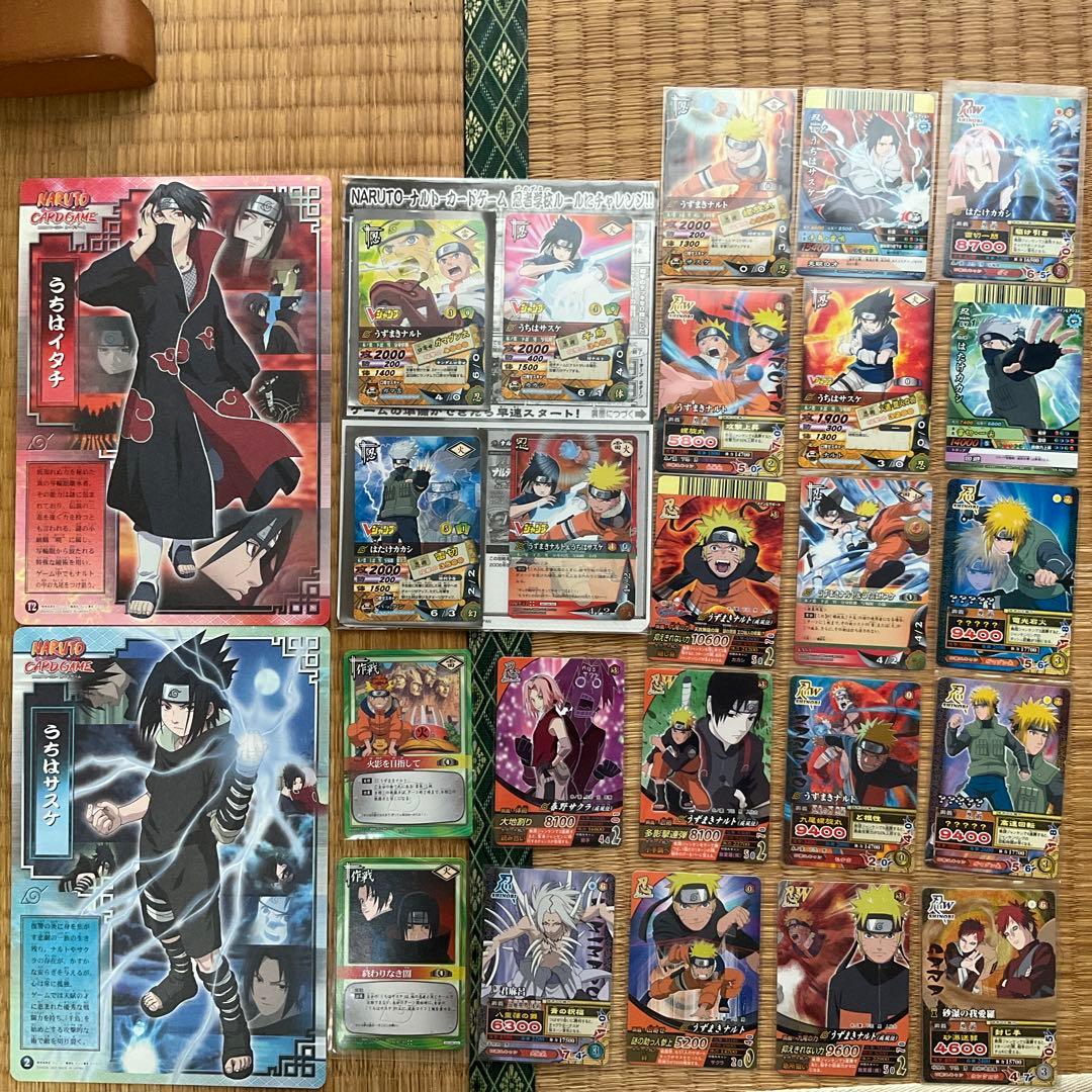 NARUTO ナルトカードゲーム 非売品カード＋拡張シート2つまとめ売り