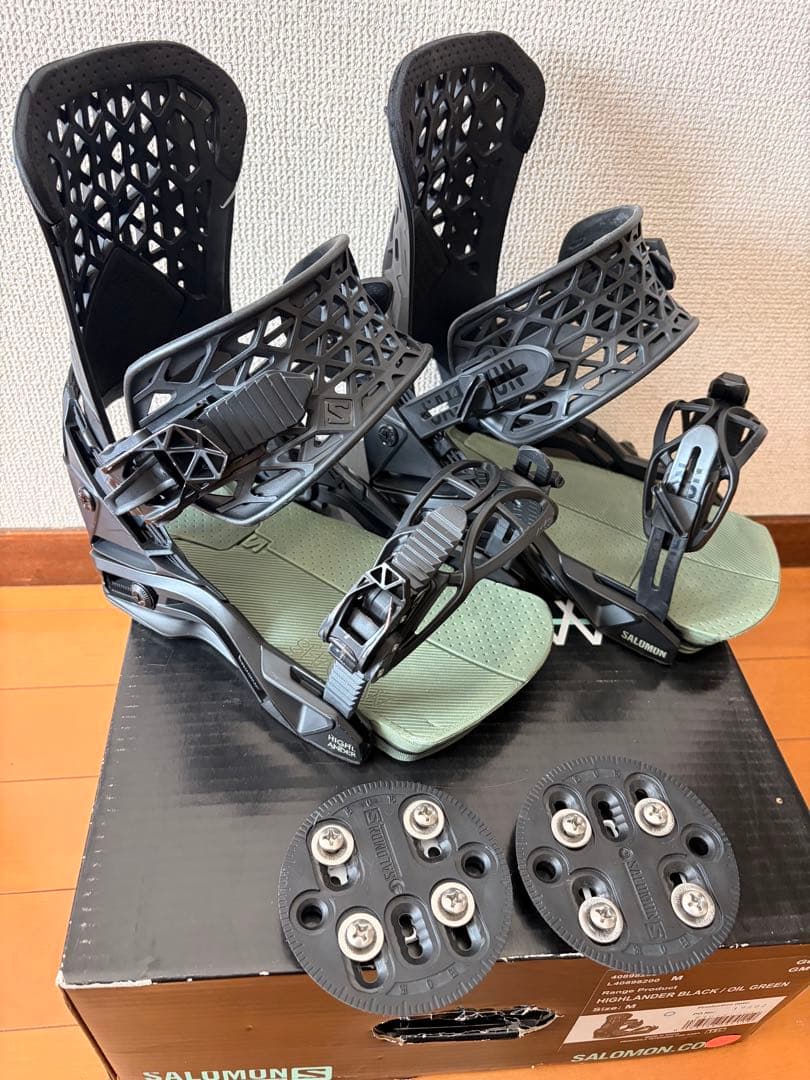 SALOMON HIGHLANDER サロモン　ハイランダー　ビンディング　M SALOMON（サロモン） 即出荷 20-21 SALOMON / サロモン HIGHLANDER
