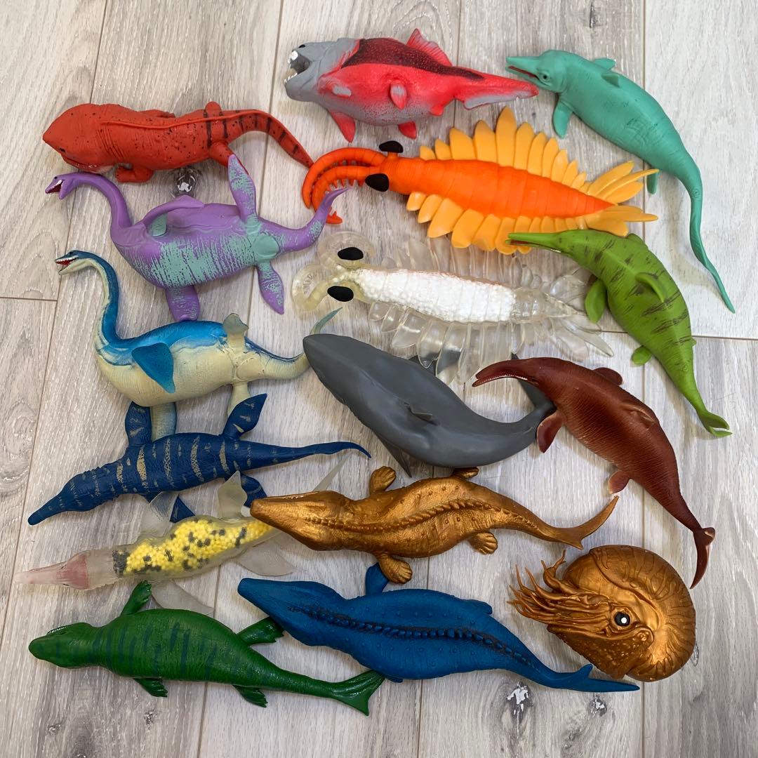 海の恐竜&co 16点 コンプリートセット デアゴスティーニ アンドコ