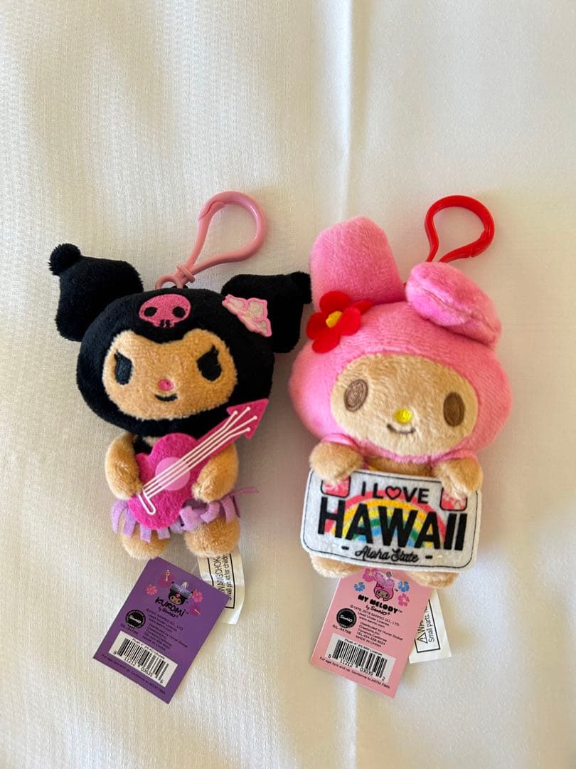 ハワイ限定　正規品　日焼けマイメロディ　クロミ　セット マイメロディ ハワイアン雑貨 ハワイ雑貨 ハワイ限定 ハワイ直輸入