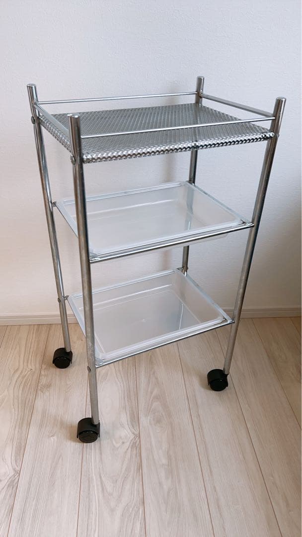 ☆ロコ☆ キャスター付3段ワゴン ヘアサロン バーバー 美容室 理容室 33333.jpg