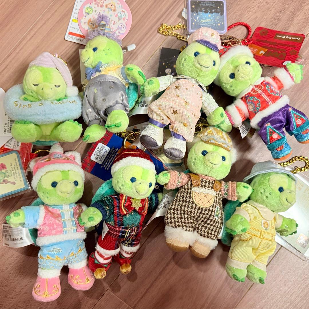 ディズニー　オルメル　ぬいぐるみ　キーホルダー