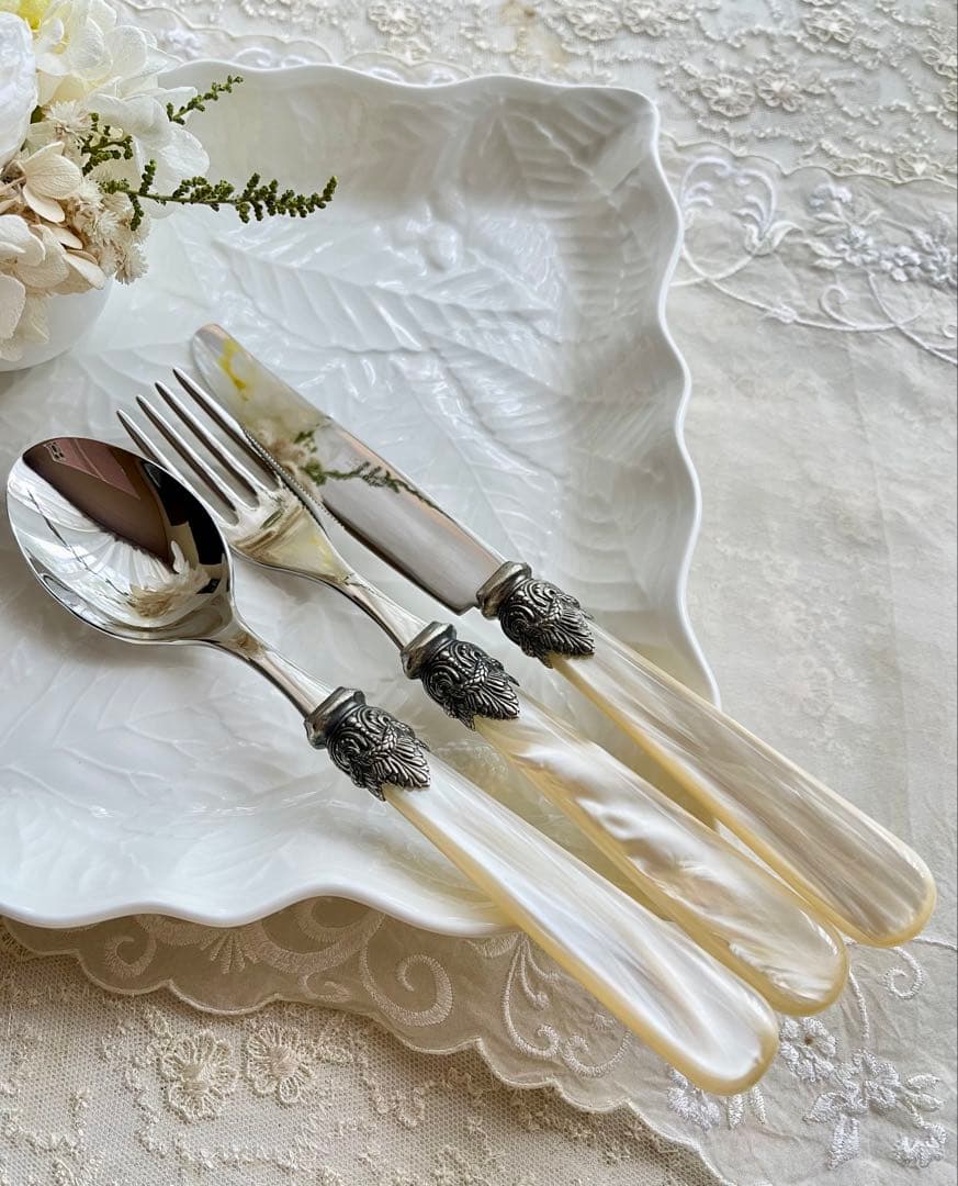 EME ナポレオン　カトラリー　セット SALE30%OFF) カトラリー eme エメ ナポレオン べっ甲 イタリア製