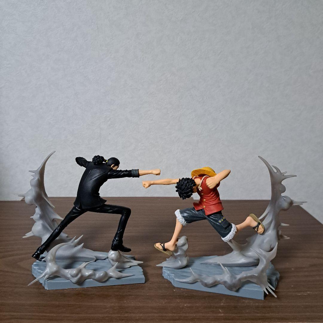 ワンピース 戦光絶景 ロブ・ルッチ モンキー・D・ルフィ フィギュア