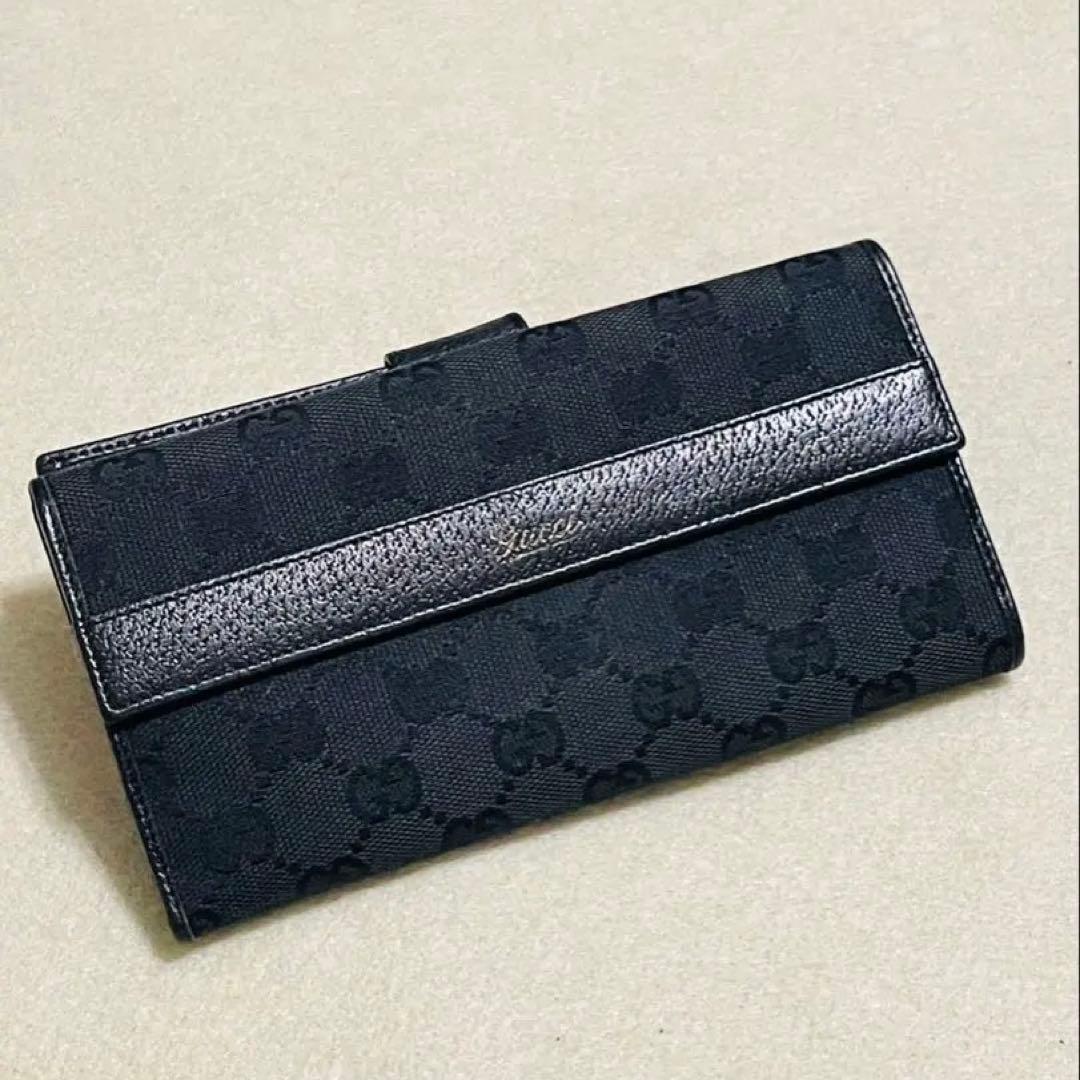 GUCCI 正規品ブラック 長財布