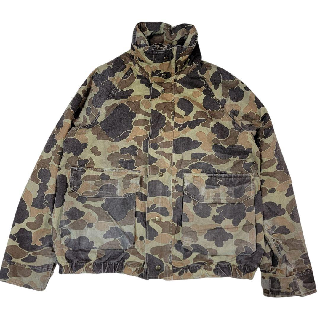 山田蓮 70S コロンビア マウンテンパーカー ダックハンターカモ L