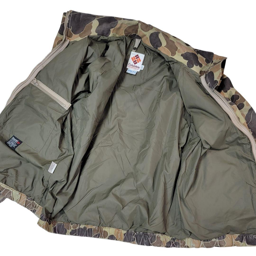 山田蓮 70S コロンビア マウンテンパーカー ダックハンターカモ L