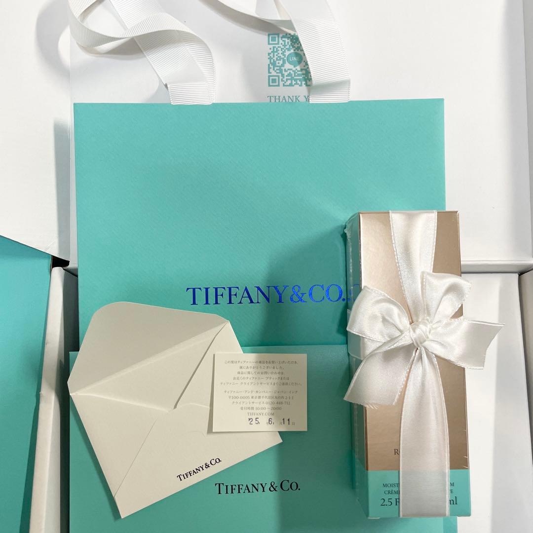 新品未開封　ティファニー ローズゴールド ハンドクリーム　ショッパー付き