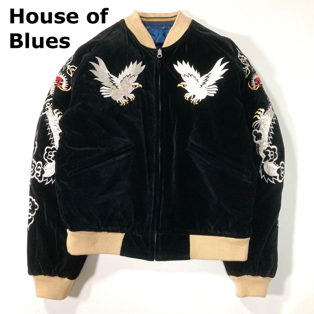 House of Blues スーベニアジャケット スカジャン 龍 鷲 40