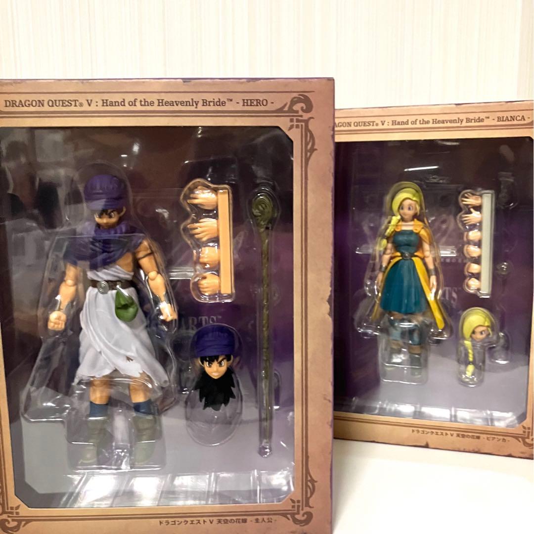 限定版ドラゴンクエスト5 ブリングアーツ 主人公 ビアンカ 2体