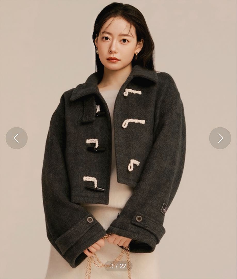 お値下げ不可 SNIDEL ダッフルコート SNIDEL ダッフルコート ロングダッフルコート 白｜Yahoo!フリマ（旧